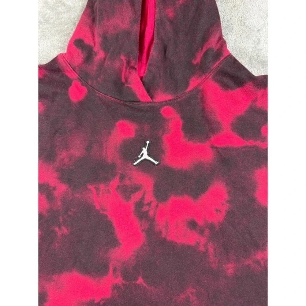 NIKE AIR JORDAN JUMPMAN HOODIE GIRLS BIG KIDS PULLOVER VERY BERRY XL